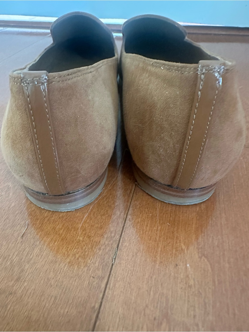 Margaux Women's Suede Loafers in Brown - Picture 4 of 4